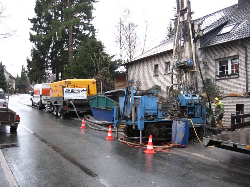 Geothermiebohrung in Hemer Geothermiebohrung in Hemer