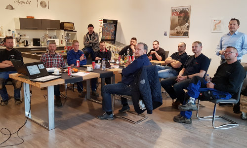Inhouse-Schulung durch Experten der Fa. Viessmann Inhouse-Schulung durch Experten der Fa. Viessmann