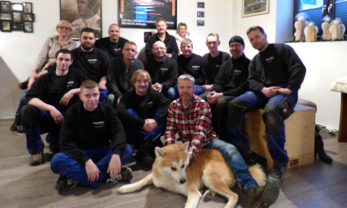 Das Team der Fa. von der Heyde im Januar 2018 Das Team der Fa. von der Heyde im Januar 2018